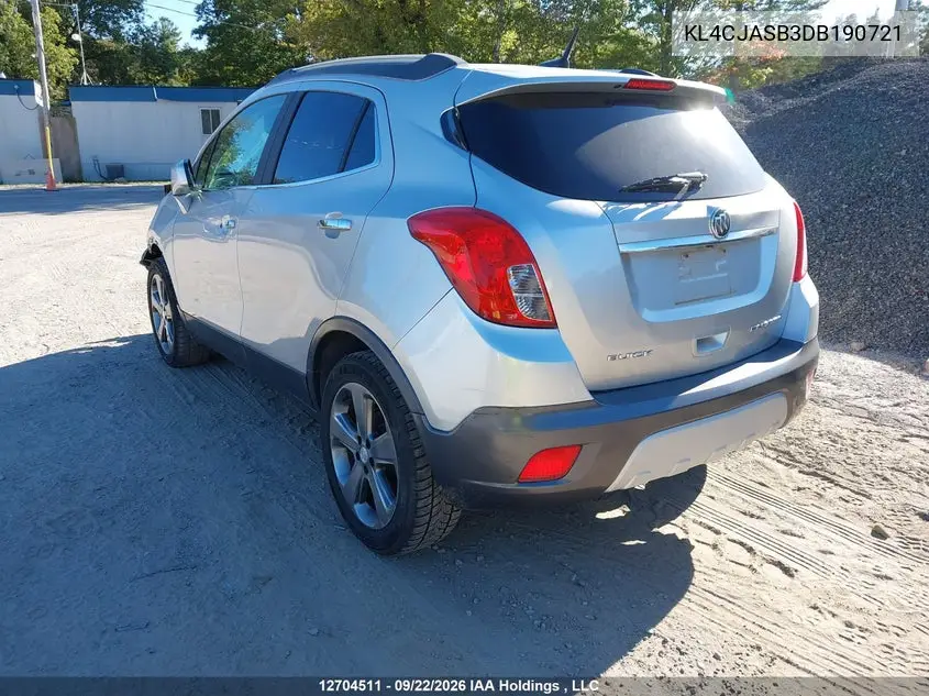 2013 BUICK ENCORE VIN KL4CJASB3DB190721 — фото 3