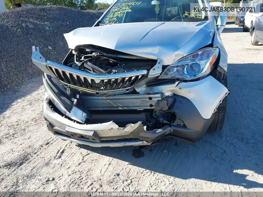 2013 BUICK ENCORE VIN KL4CJASB3DB190721 — фото 6