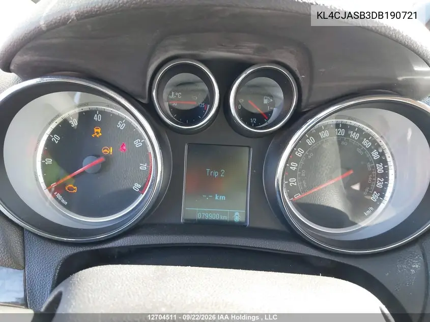2013 BUICK ENCORE VIN KL4CJASB3DB190721 — фото 7