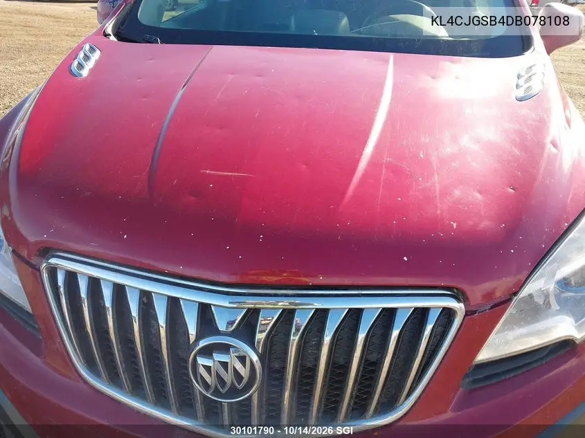 2013 BUICK ENCORE VIN KL4CJGSB4DB078108 — фото 12