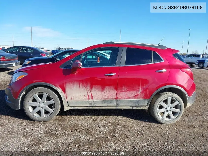 2013 BUICK ENCORE VIN KL4CJGSB4DB078108 — фото 15
