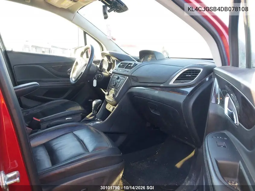 2013 BUICK ENCORE VIN KL4CJGSB4DB078108 — фото 5
