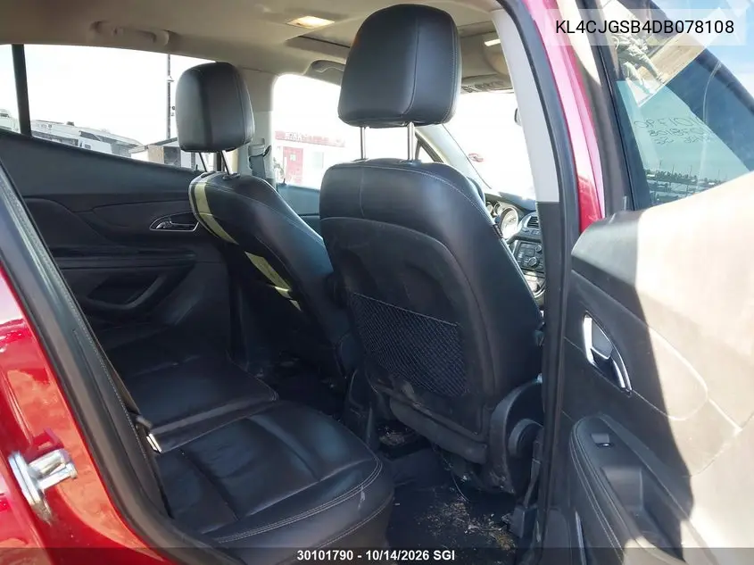 2013 BUICK ENCORE VIN KL4CJGSB4DB078108 — фото 8
