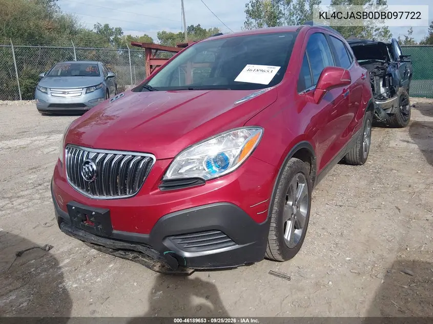 2013 BUICK ENCORE VIN KL4CJASB0DB097722 — фото 6