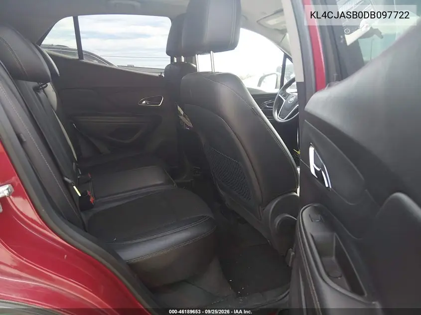 2013 BUICK ENCORE VIN KL4CJASB0DB097722 — фото 8