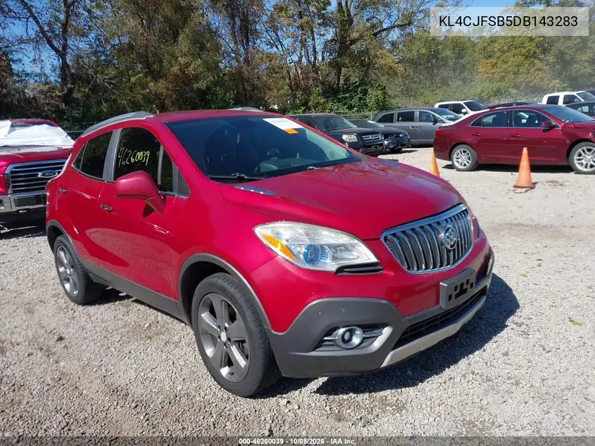 BUICK ENCORE 2013, VIN KL4CJFSB5DB143283