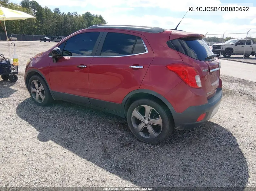 2013 BUICK ENCORE VIN KL4CJCSB4DB080692 — фото 3