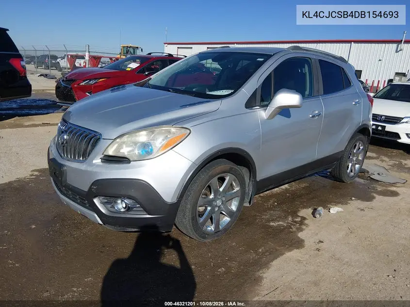 2013 BUICK ENCORE VIN KL4CJCSB4DB154693 — фото 2