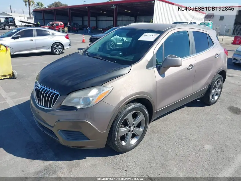 2013 BUICK ENCORE VIN KL4CJESB1DB192846 — фото 2