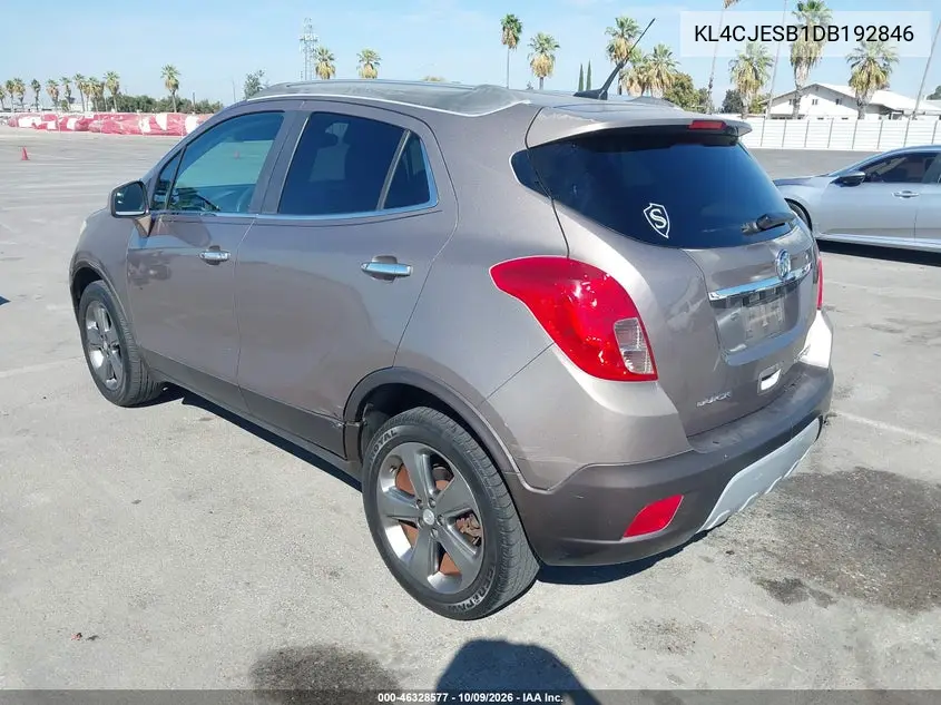 2013 BUICK ENCORE VIN KL4CJESB1DB192846 — фото 3