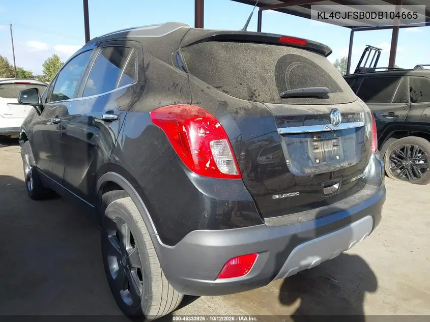 2013 BUICK ENCORE VIN KL4CJFSB0DB104665 — фото 3