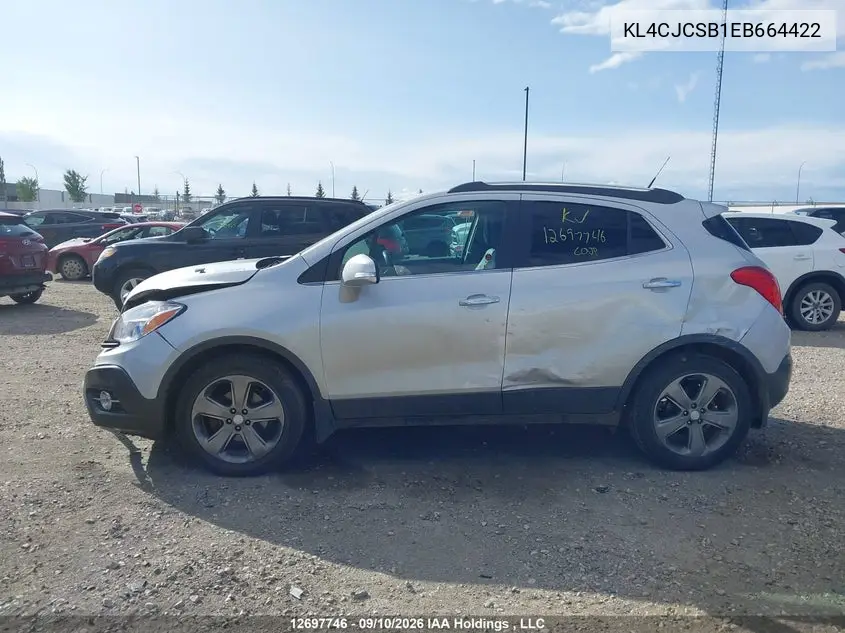 2014 BUICK ENCORE VIN KL4CJCSB1EB664422 — фото 15