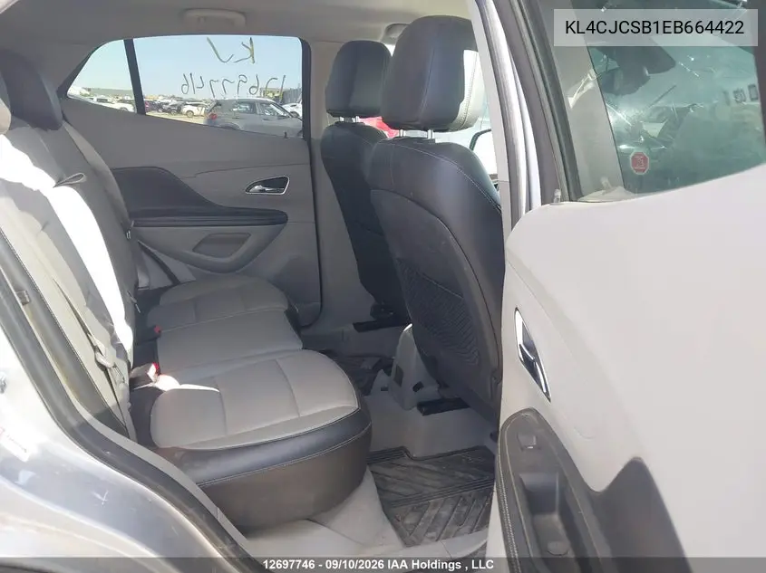 2014 BUICK ENCORE VIN KL4CJCSB1EB664422 — фото 3