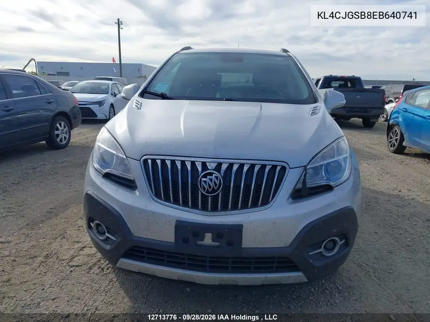2014 BUICK ENCORE VIN KL4CJGSB8EB640741 — фото 12