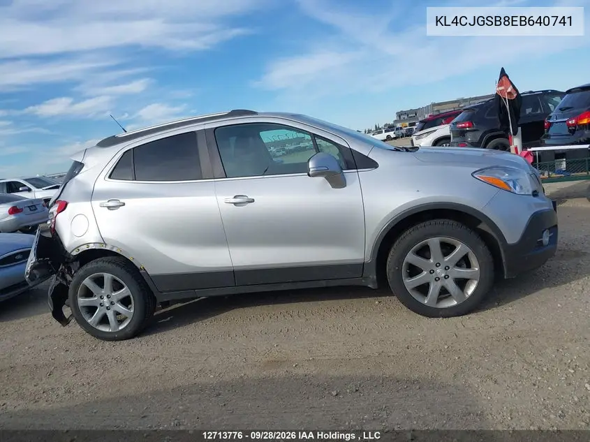 2014 BUICK ENCORE VIN KL4CJGSB8EB640741 — фото 13
