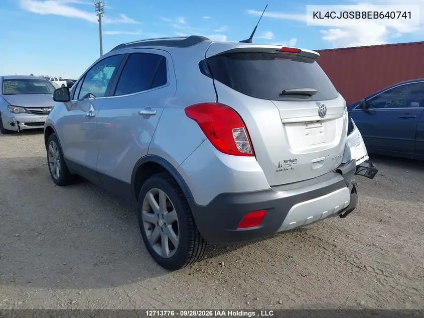 2014 BUICK ENCORE VIN KL4CJGSB8EB640741 — фото 3