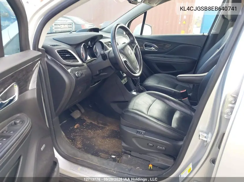 2014 BUICK ENCORE VIN KL4CJGSB8EB640741 — фото 5
