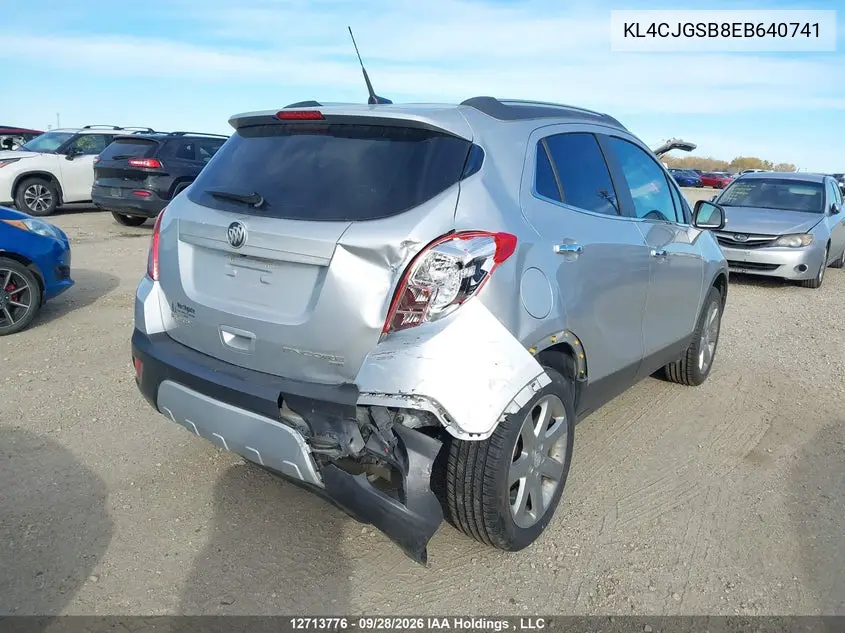 2014 BUICK ENCORE VIN KL4CJGSB8EB640741 — фото 6