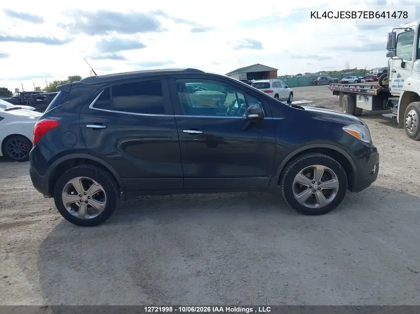 2014 BUICK ENCORE VIN KL4CJESB7EB641478 — фото 13