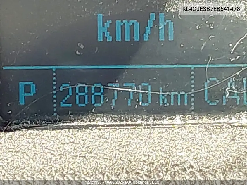 2014 BUICK ENCORE VIN KL4CJESB7EB641478 — фото 15