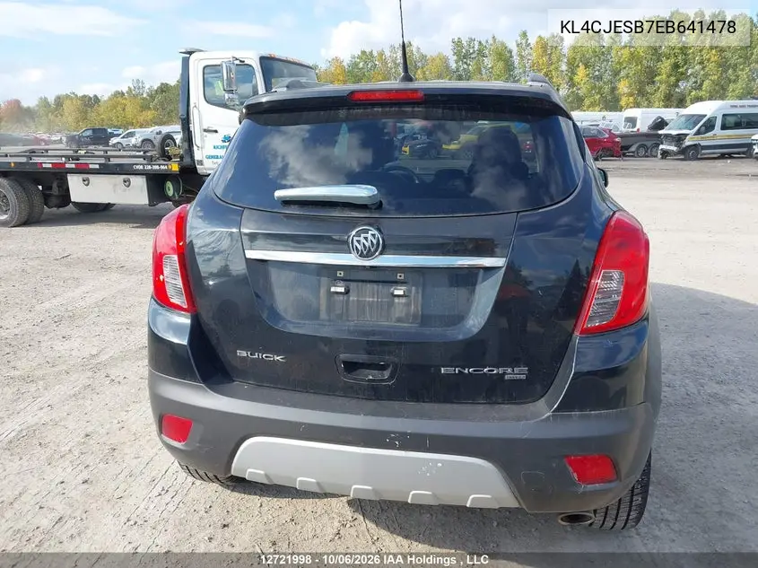 2014 BUICK ENCORE VIN KL4CJESB7EB641478 — фото 16