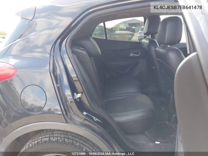 2014 BUICK ENCORE VIN KL4CJESB7EB641478 — фото 8