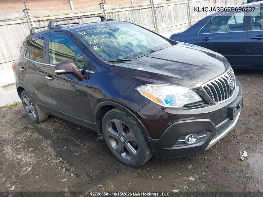 BUICK ENCORE 2014, VIN KL4CJASB6EB696237