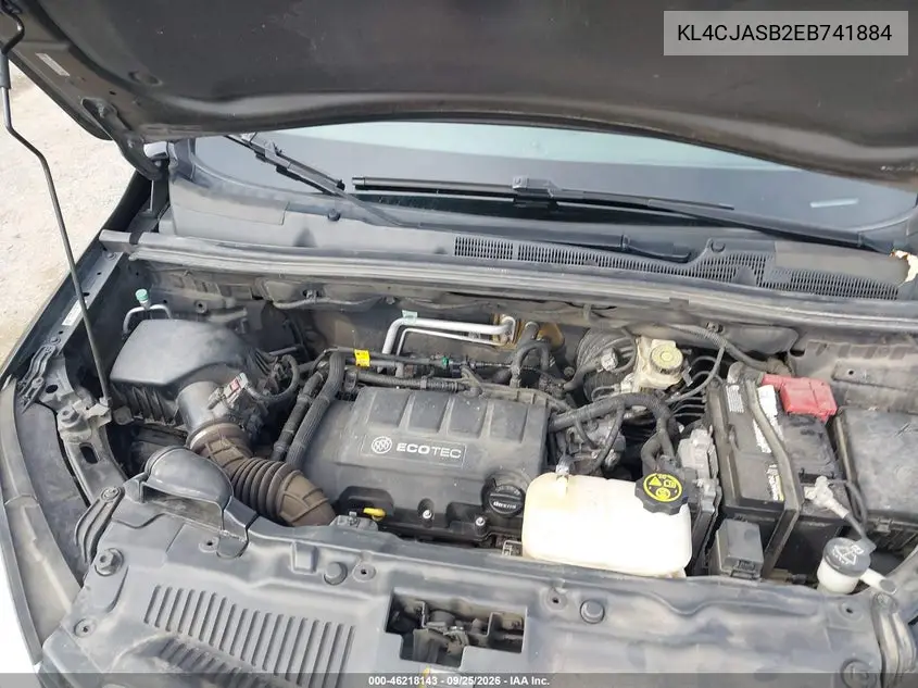 2014 BUICK ENCORE VIN KL4CJASB2EB741884 — фото 10