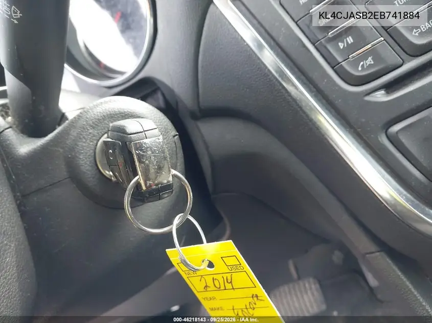 2014 BUICK ENCORE VIN KL4CJASB2EB741884 — фото 11