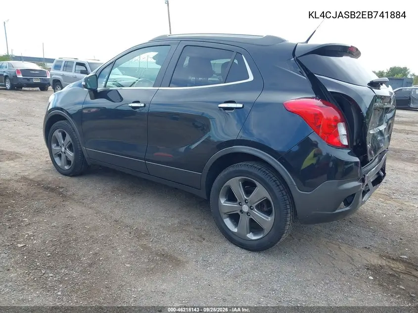 2014 BUICK ENCORE VIN KL4CJASB2EB741884 — фото 3