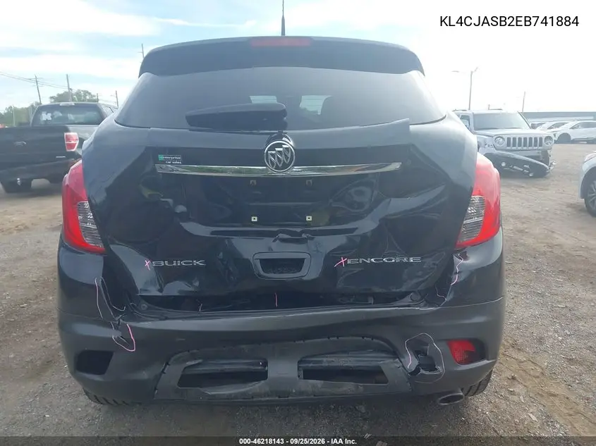 2014 BUICK ENCORE VIN KL4CJASB2EB741884 — фото 6