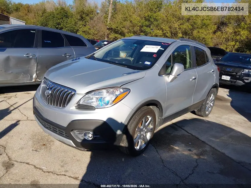 2014 BUICK ENCORE VIN KL4CJCSB6EB782434 — фото 2