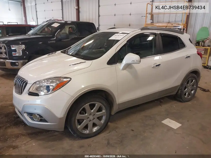 2014 BUICK ENCORE VIN KL4CJHSB4EB739434 — фото 2