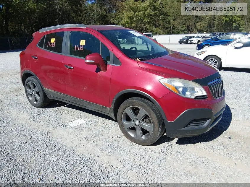 BUICK ENCORE 2014, VIN KL4CJESB4EB595172