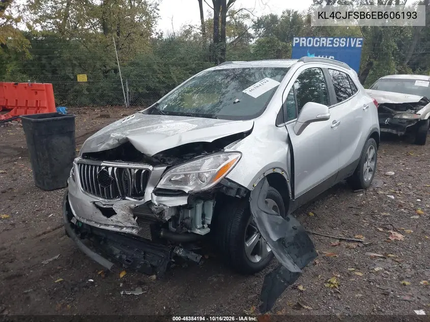 2014 BUICK ENCORE VIN KL4CJFSB6EB606193 — фото 2