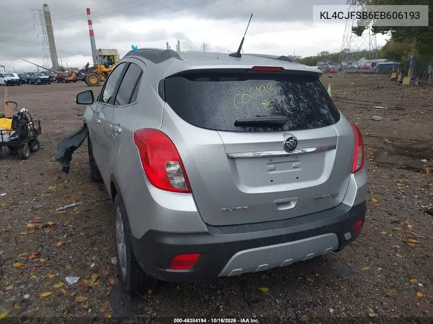 2014 BUICK ENCORE VIN KL4CJFSB6EB606193 — фото 3