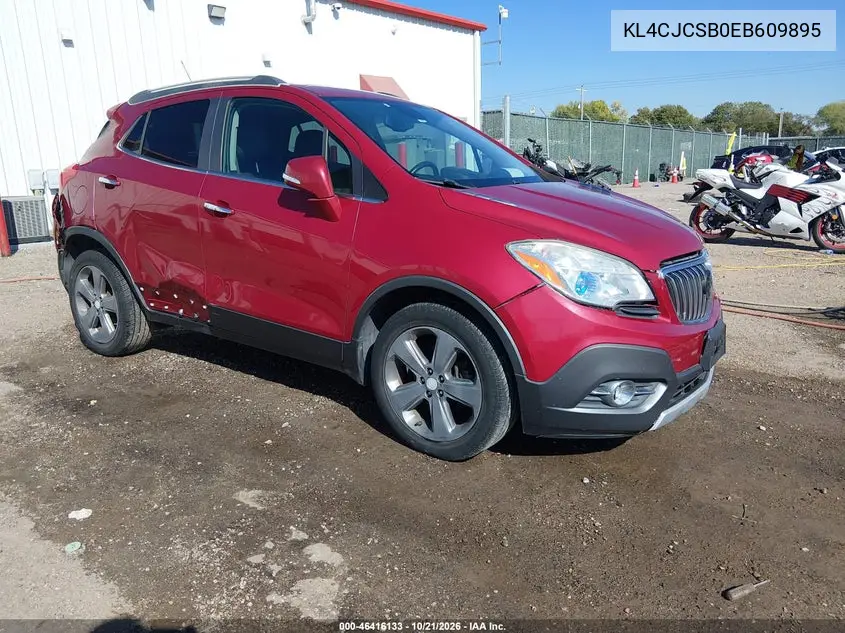 BUICK ENCORE 2014, VIN KL4CJCSB0EB609895