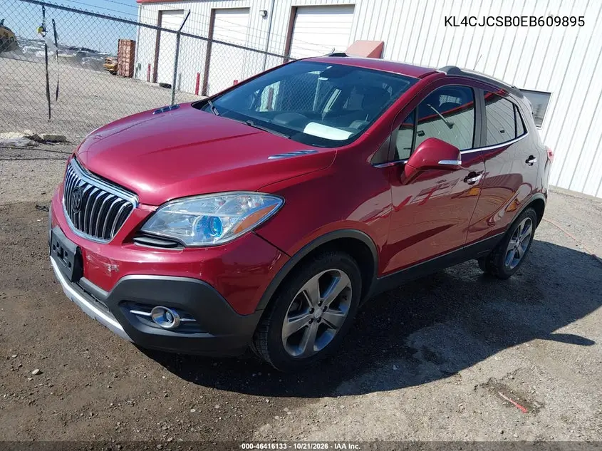 2014 BUICK ENCORE VIN KL4CJCSB0EB609895 — фото 2