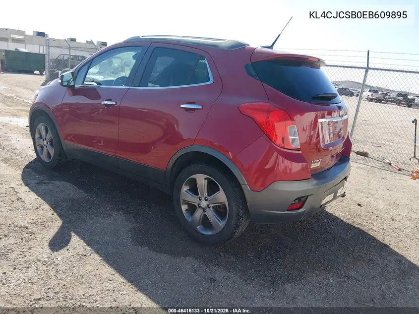 2014 BUICK ENCORE VIN KL4CJCSB0EB609895 — фото 3