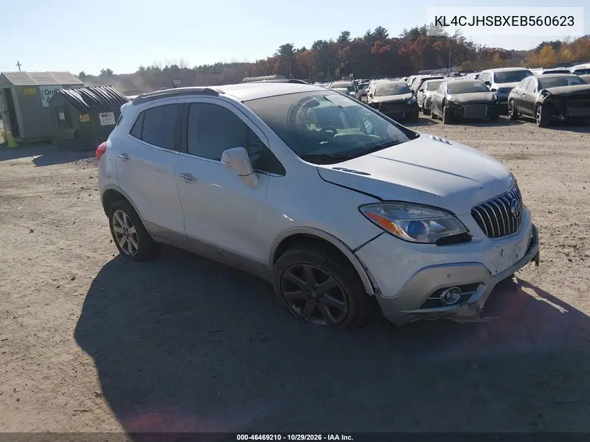 BUICK ENCORE 2014, VIN KL4CJHSBXEB560623