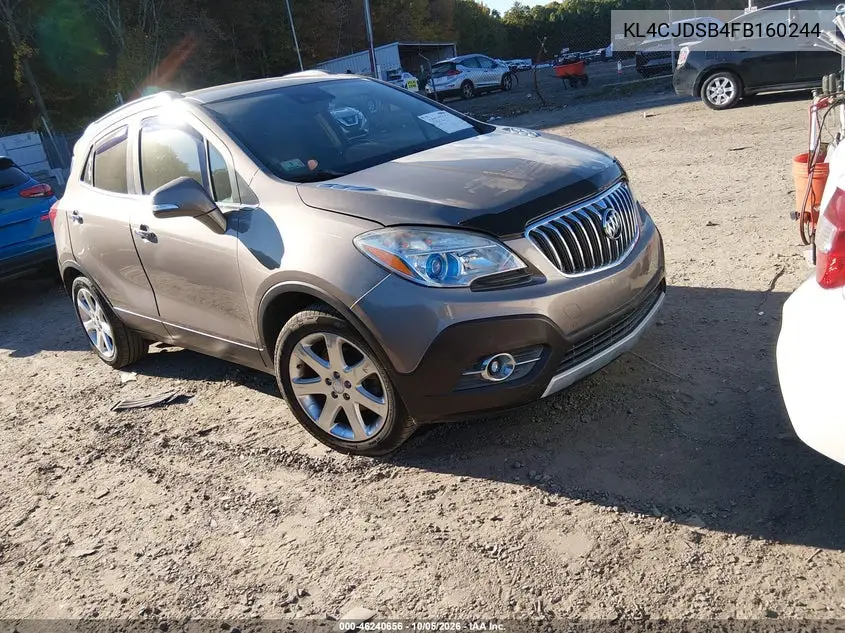 BUICK ENCORE 2015, VIN KL4CJDSB4FB160244