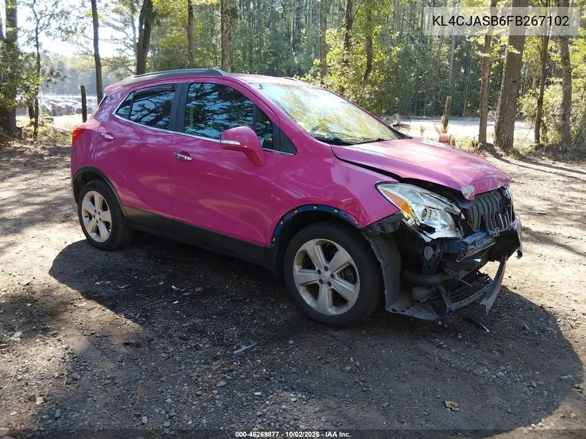 BUICK ENCORE 2015, VIN KL4CJASB6FB267102