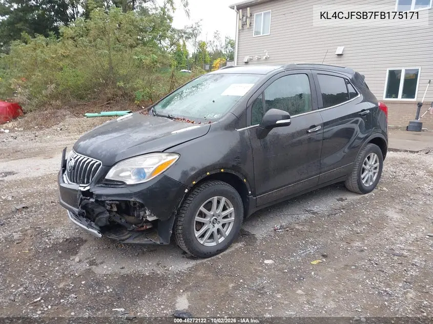 2015 BUICK ENCORE VIN KL4CJFSB7FB175171 — фото 2