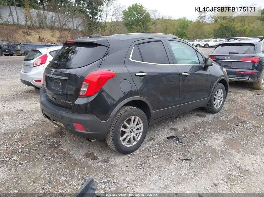 2015 BUICK ENCORE VIN KL4CJFSB7FB175171 — фото 4