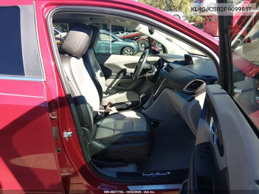 2015 BUICK ENCORE VIN KL4CJCSB2FB099857 — фото 5