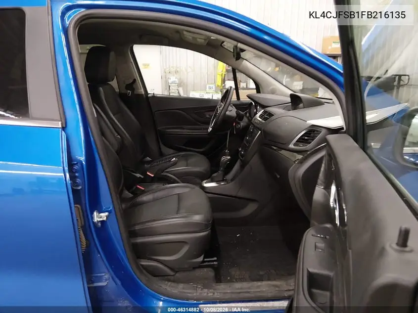 2015 BUICK ENCORE VIN KL4CJFSB1FB216135 — фото 5
