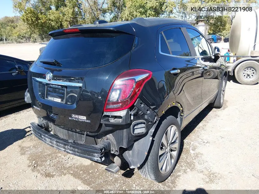 2017 BUICK ENCORE VIN KL4CJASB3HB221908 — фото 4