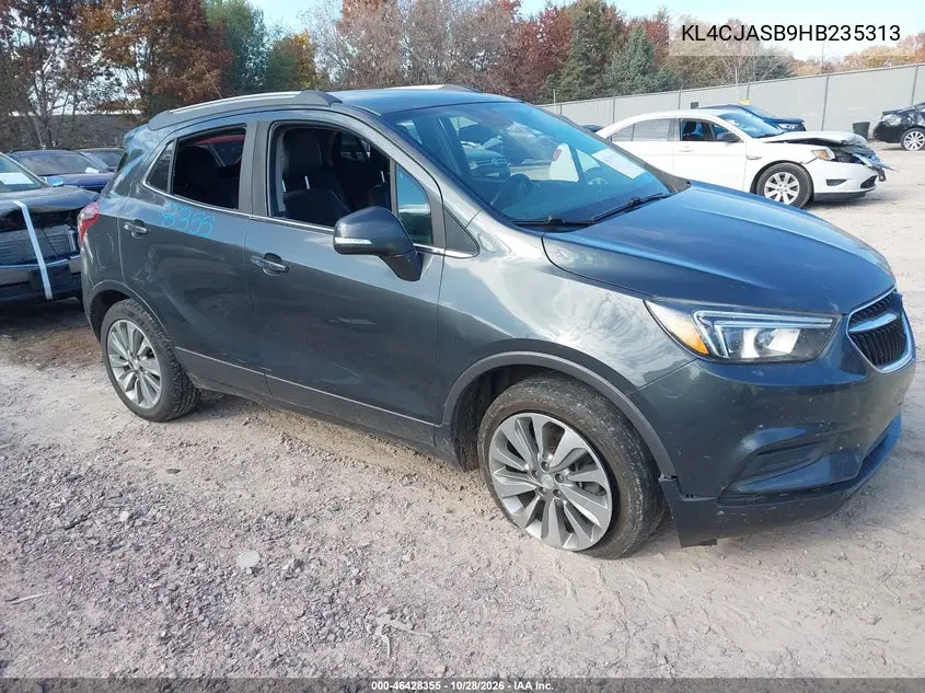BUICK ENCORE 2017, VIN KL4CJASB9HB235313