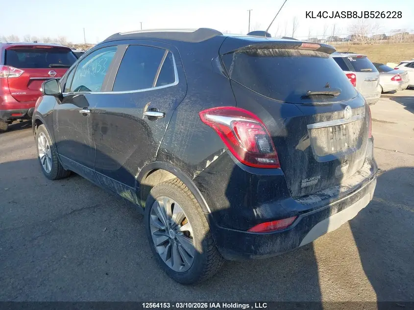 2018 BUICK ENCORE VIN KL4CJASB8JB526228 — фото 3