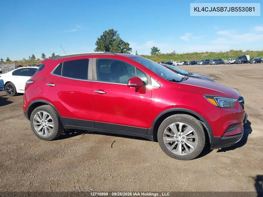 2018 BUICK ENCORE VIN KL4CJASB7JB553081 — фото 13